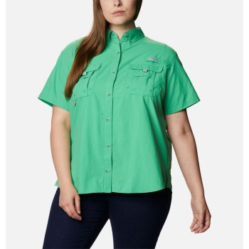 Columbia Ženske Košulje - PFG Bahama Short Sleeve Plus Size Tirkizne | AVZO-78342
